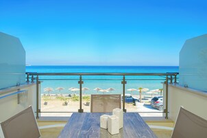 Estúdio superluxo, vista para o mar (2 Persons) | Vista da sacada