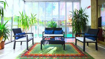 Sitzecke in der Lobby