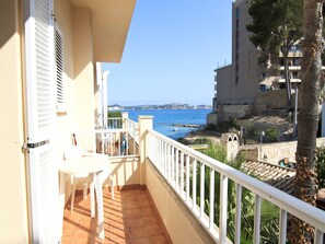 Studio, Partial Sea View | Terrace/patio - Apartamentos Niza (Calvia)
