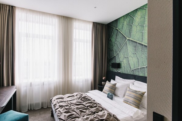 Classic-Einzelzimmer, 1 Doppelbett | Hochwertige Bettwaren, Minibar, Zimmersafe, schallisolierte Zimmer