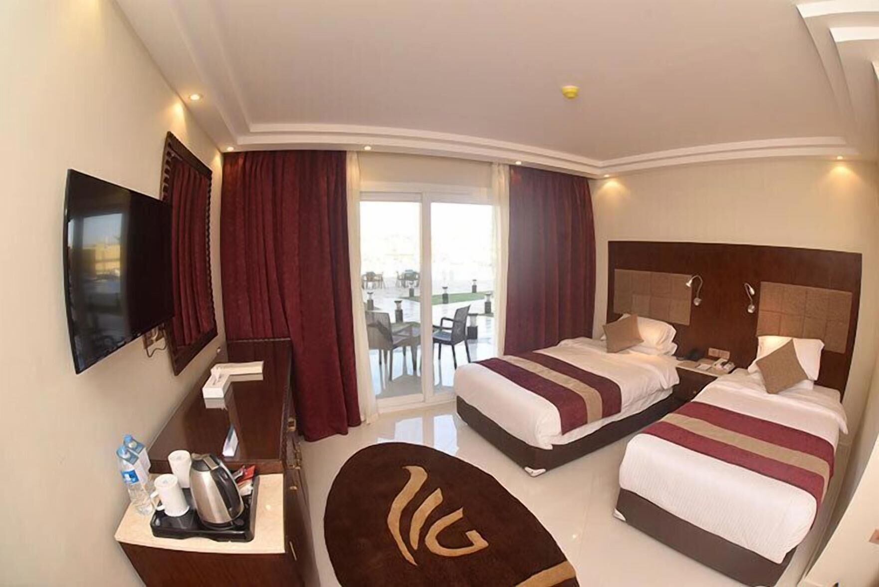 In-room safe, desk, iron/ironing board, rollaway beds