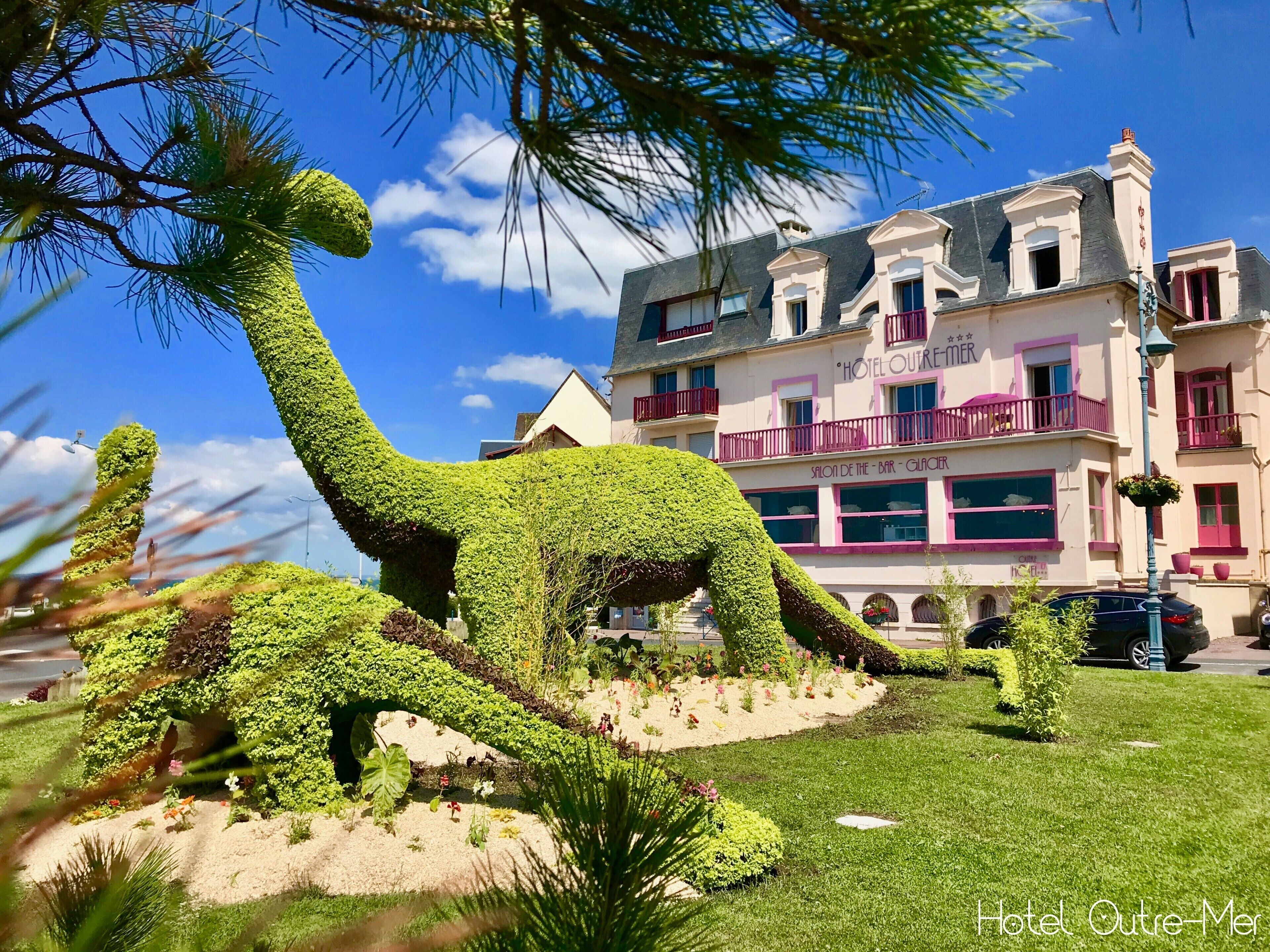 Fassade der Unterkunft