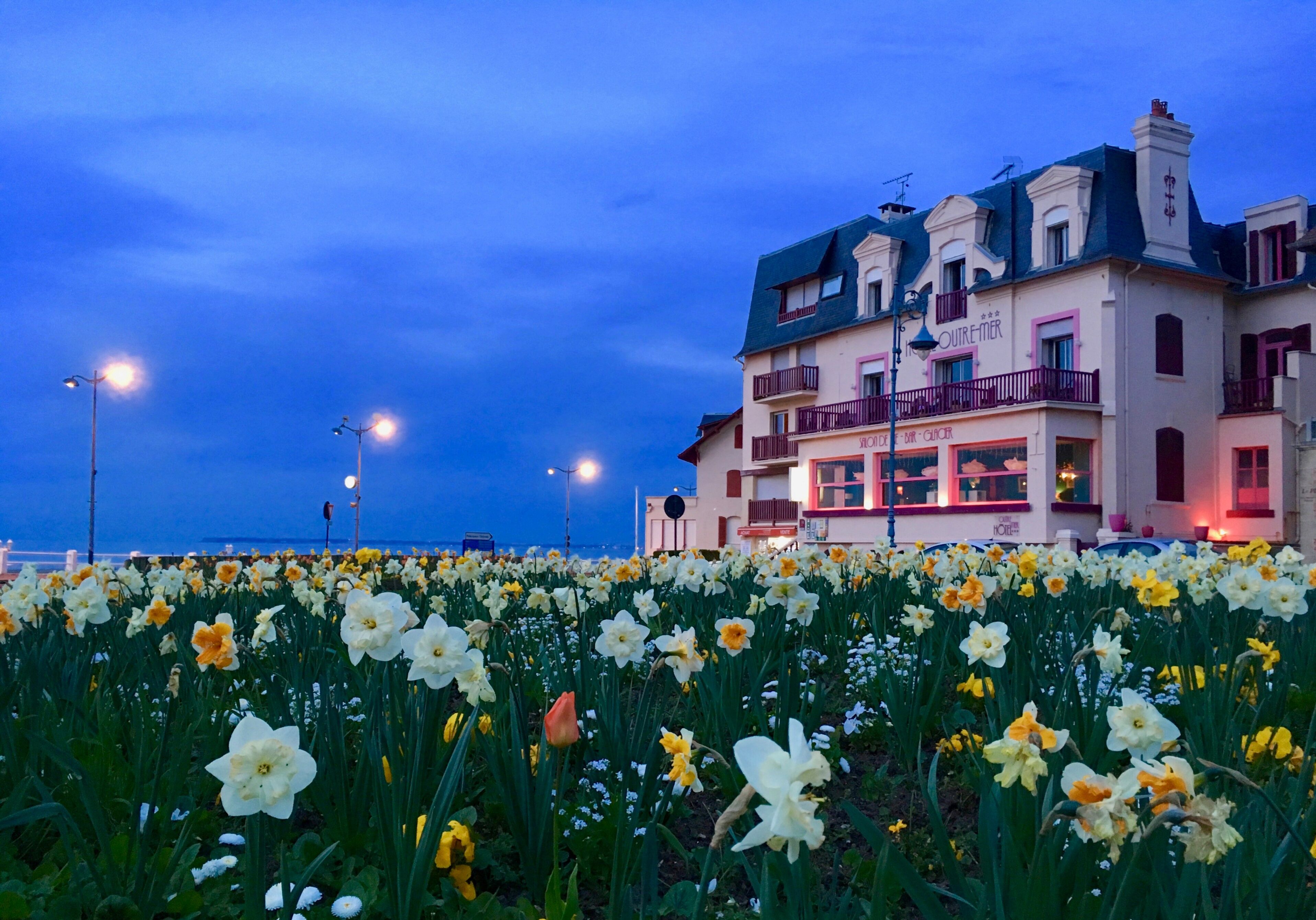 front of property – evening/night