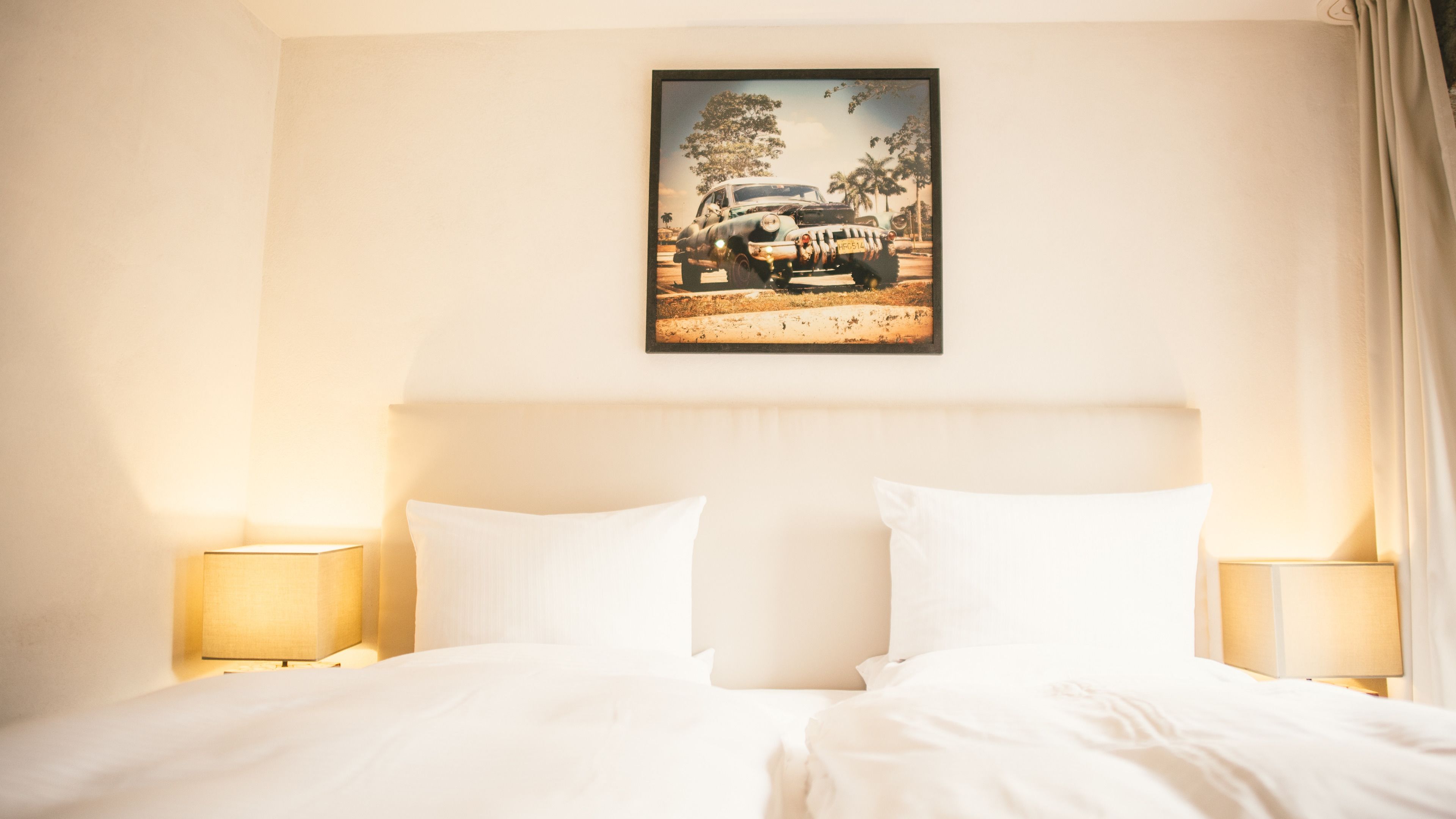 standard double room | individually decorated, individually furnished, desk, blackout curtains