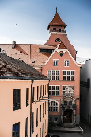 Blick von der Unterkunft