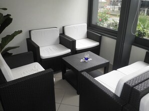 Lobby sitting area