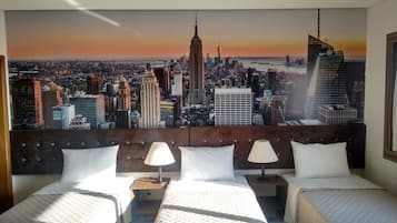 Minibar, in-room safe, desk, blackout curtains