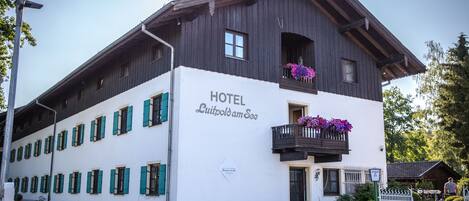 Voorkant van accommodatie