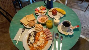 Frukostbuffé varje dag (MXN 195 per person)