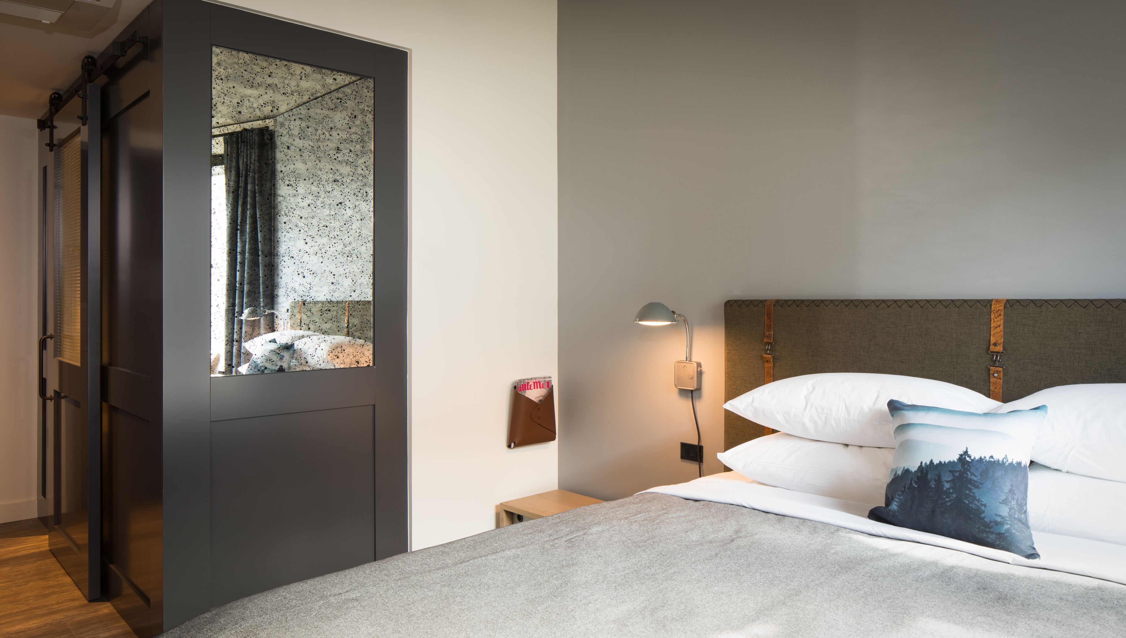 desk, blackout curtains, iron/ironing board, free cots/infant beds