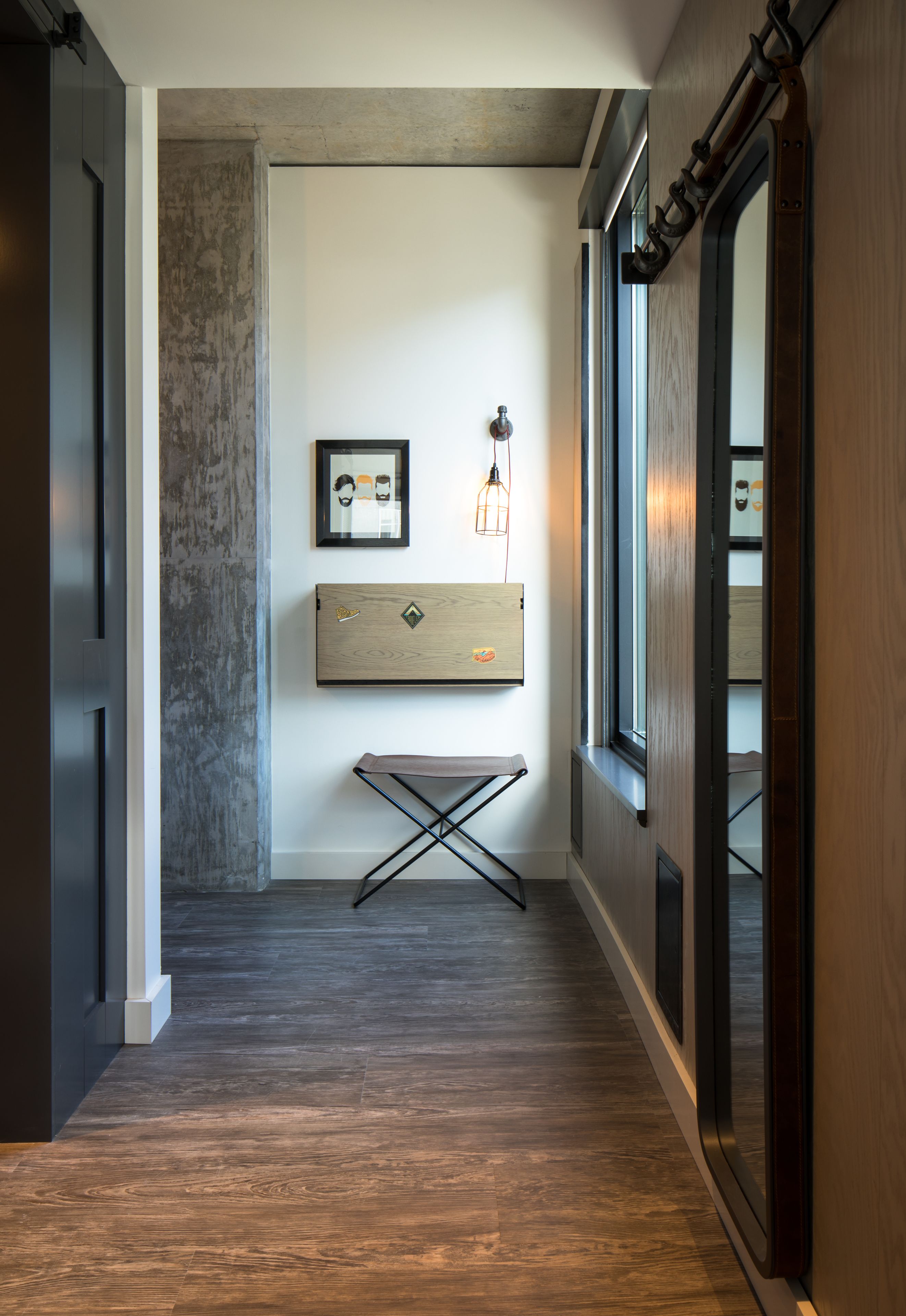 desk, blackout curtains, iron/ironing board, free cots/infant beds