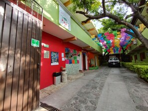 Reception - Hotel Los Ciruelos (Oaxaca)