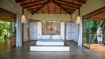 Casa sull'albero Luxury, 2 camere da letto, vista oceano | Biancheria in cotone egiziano, biancheria da letto di alta qualità