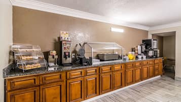 Free daily full breakfast