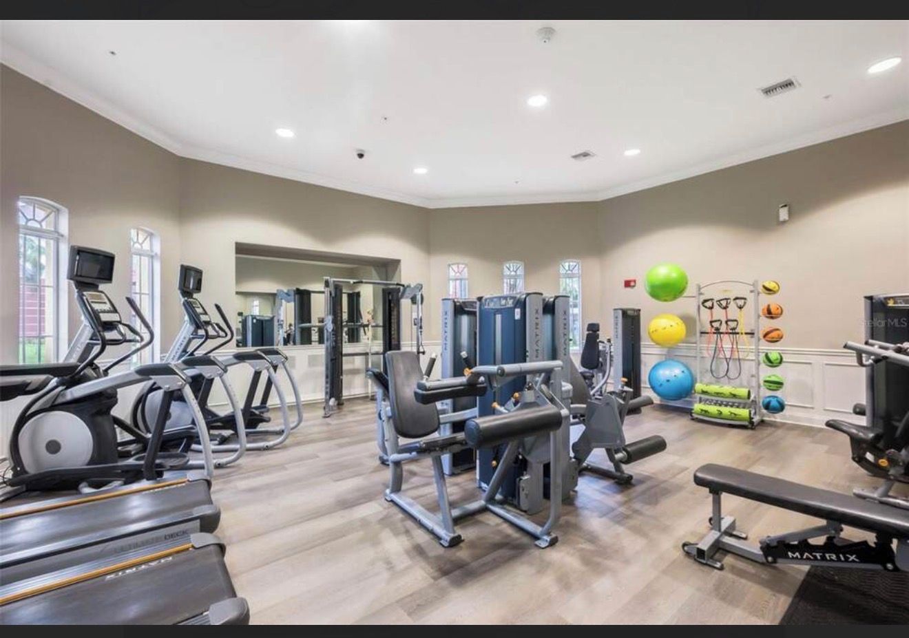 Fitnessbereich