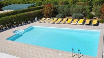 Una piscina climatizada