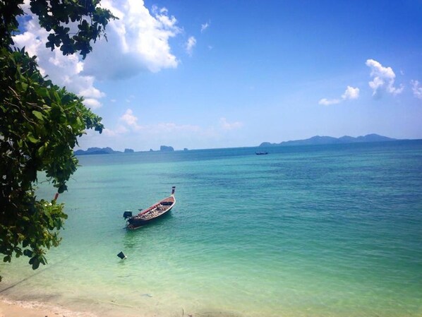 Blick von der Unterkunft