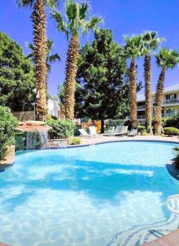 Extra large one bedroom with access to the Las palmas Resort  pools.