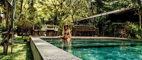 Alberca al aire libre