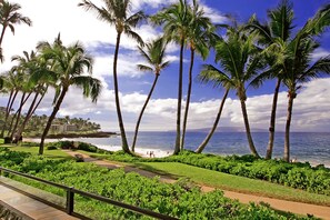 Property grounds - Luxury Oceanfront Wailea Elua Expansive Views Steps to the Beach! (Kihei)