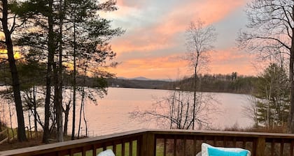 Many perfect sunsets at the magical house on the lake