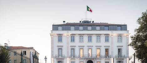 Fachada del alojamiento