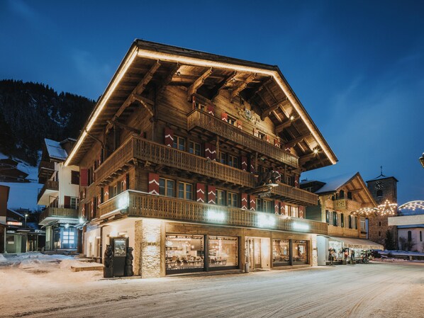 Fassade der Unterkunft