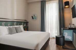 Free toiletries, hair dryer, bidet, towels