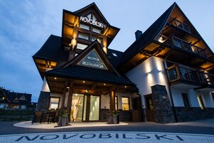 Front of property - evening/night