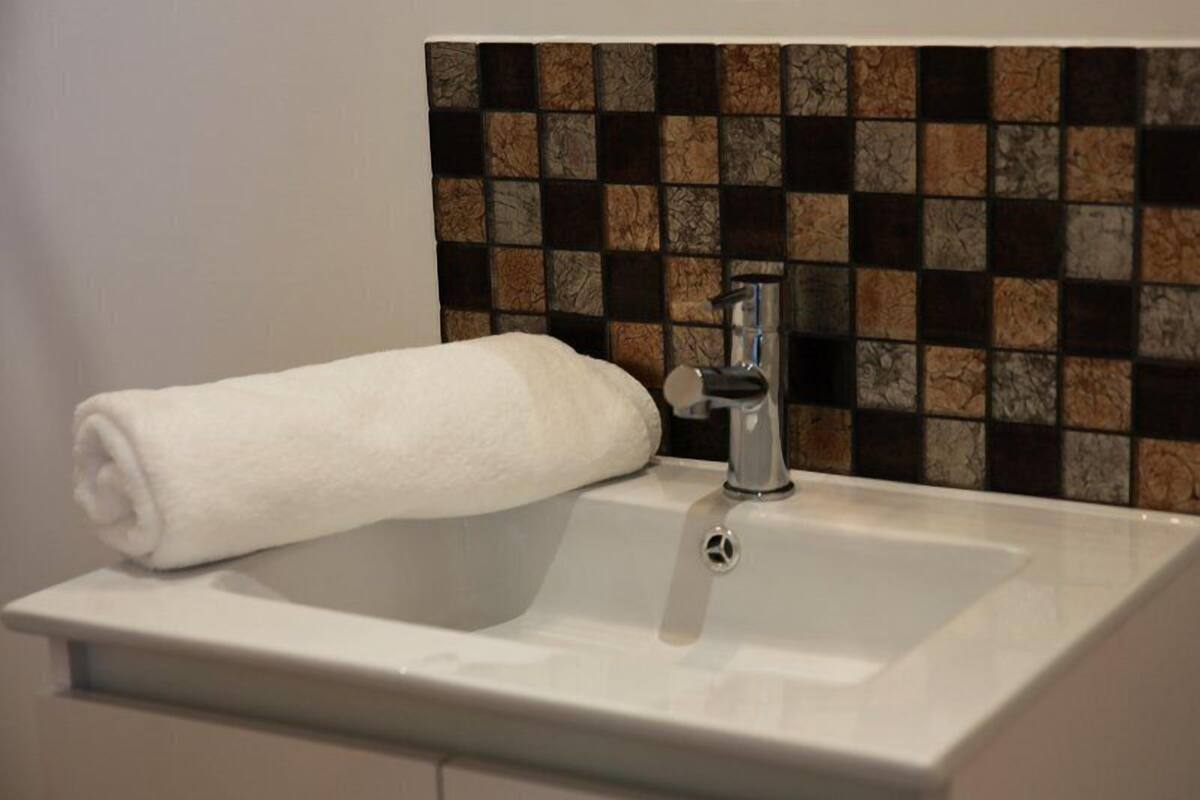 Comfort-Apartment, mit Bad (Studio Victor Hugo) | Badezimmer