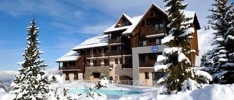 Fassade der Unterkunft