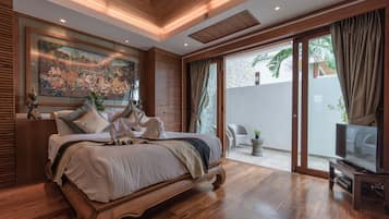 Villa, 4 chambres | 4 chambres, chambres insonorisées, lits pliants/supplémentaires