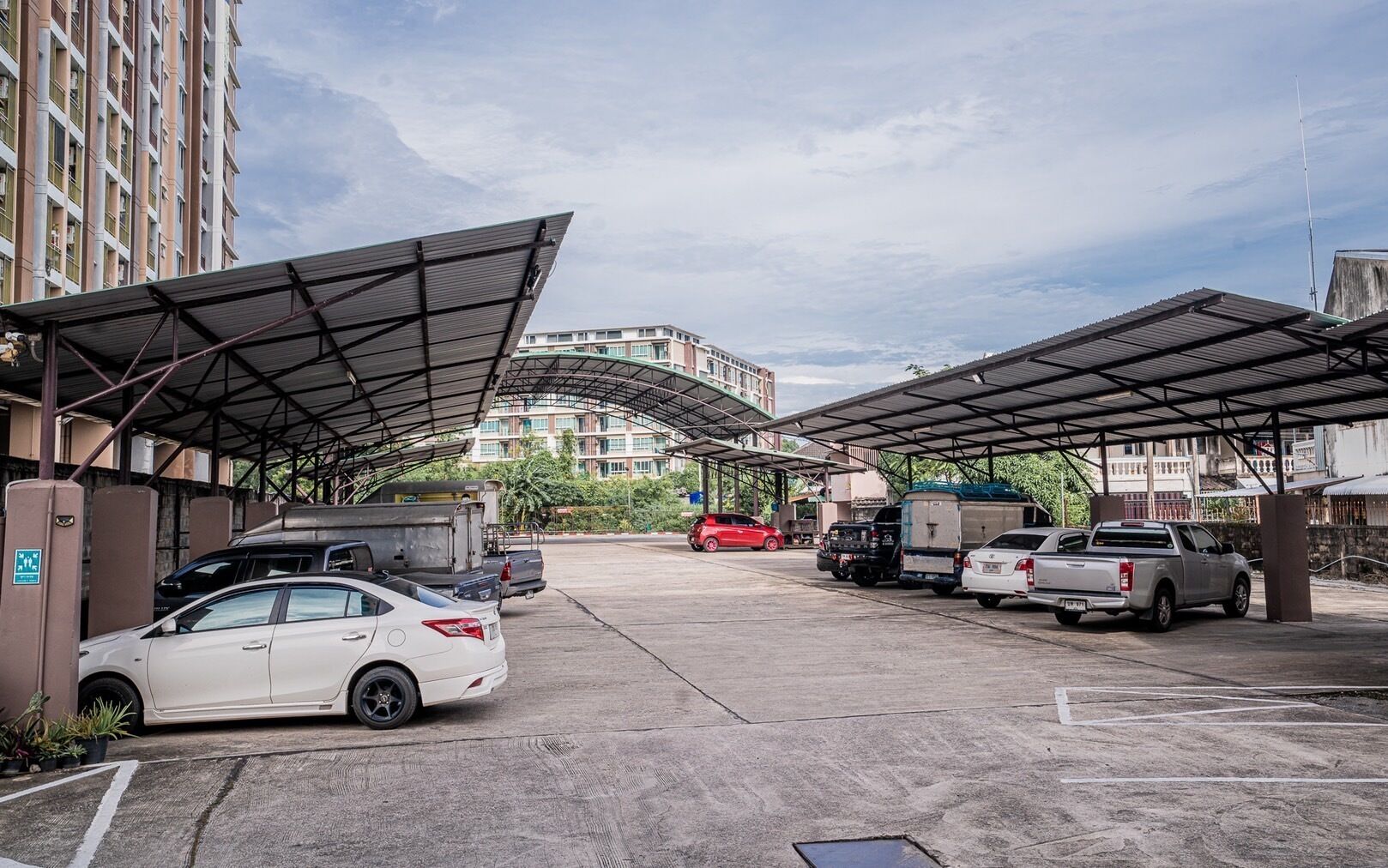 Standard Twin Room  | Blick vom Balkon