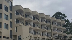 Majoituspaikan julkisivu