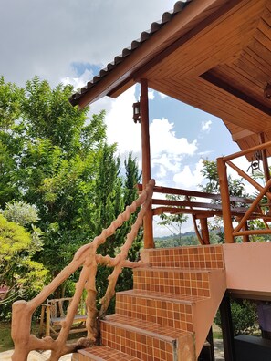 Family Bungalow for 8  | Parveke