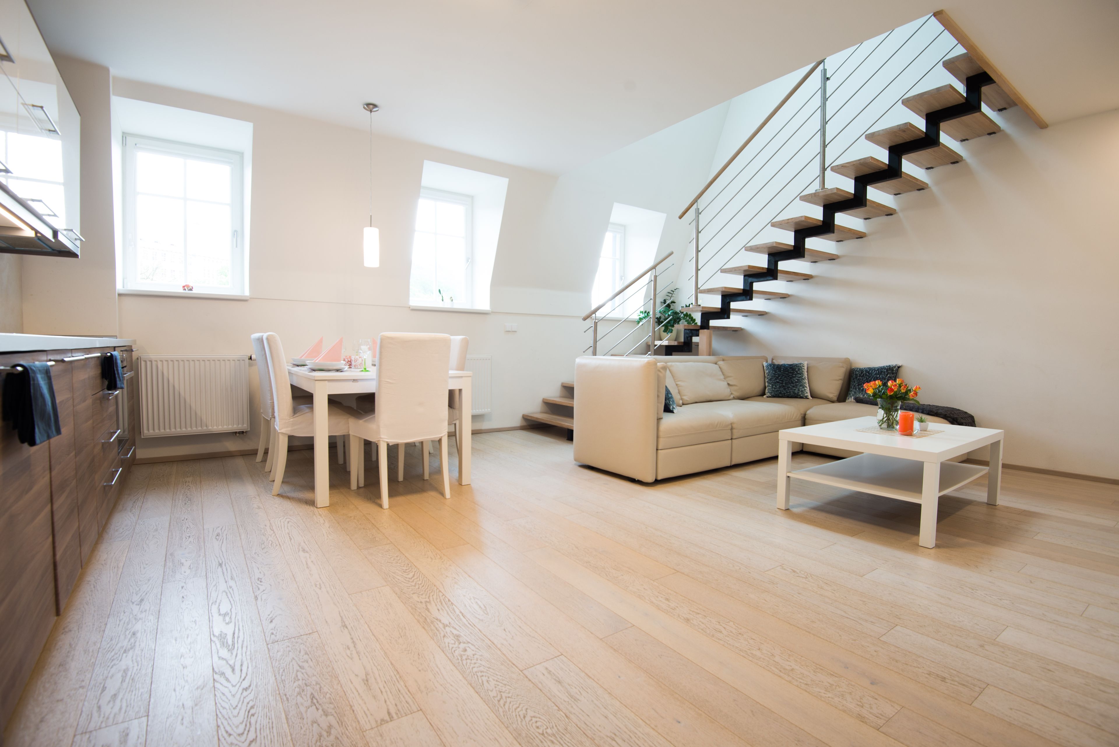 Maisonette (Aircondition) | Wohnbereich | Flachbildfernseher