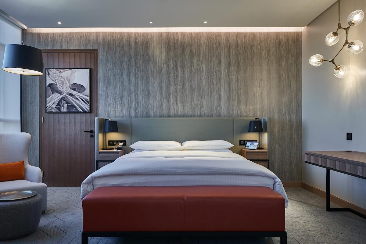 1 habitación y ropa de cama hipoalergénica