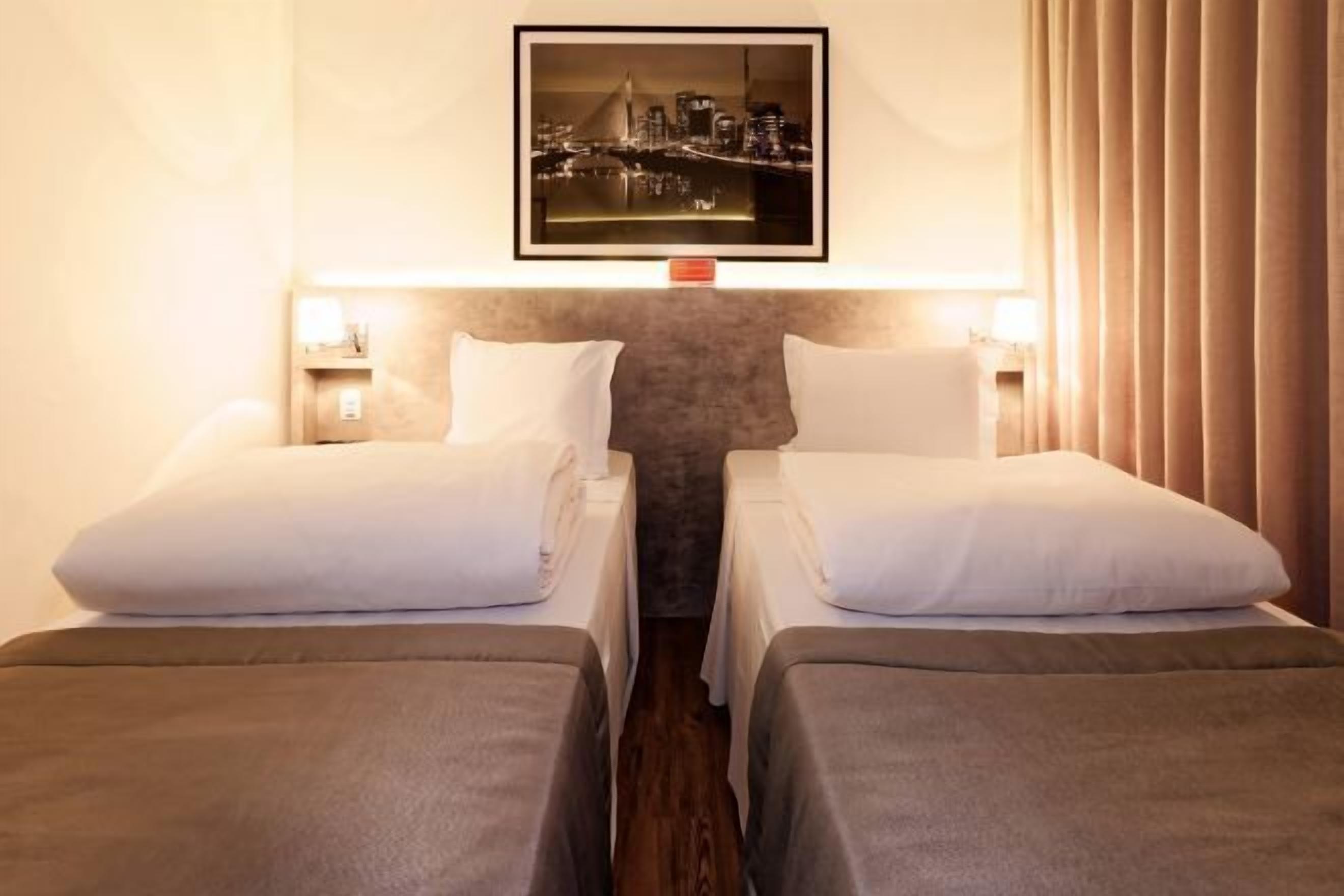 Minibar, in-room safe, blackout drapes, soundproofing