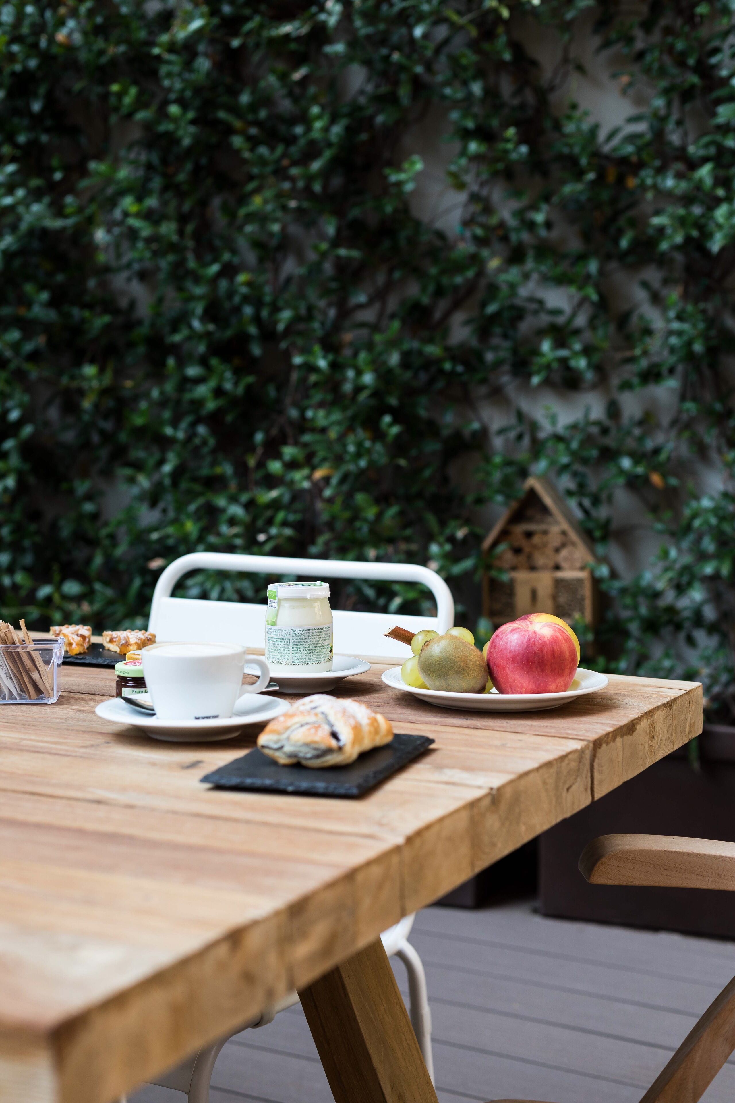 Dagelijks ontbijtbuffet (EUR 12 per persoon)