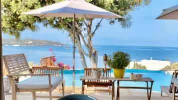 Luxury Villa, Private Pool, Panoramic Sea View | Infinity pool