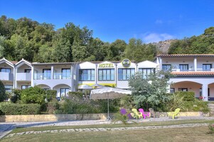 Fassade der Unterkunft