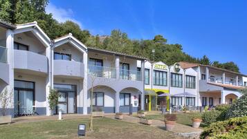 Voorkant van accommodatie