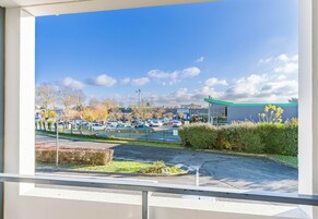 Vista desde la propiedad