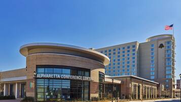 Vue depuis l’hébergement