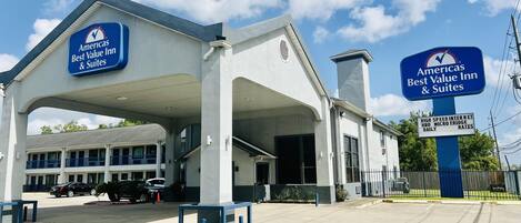 Façade de l’hébergement