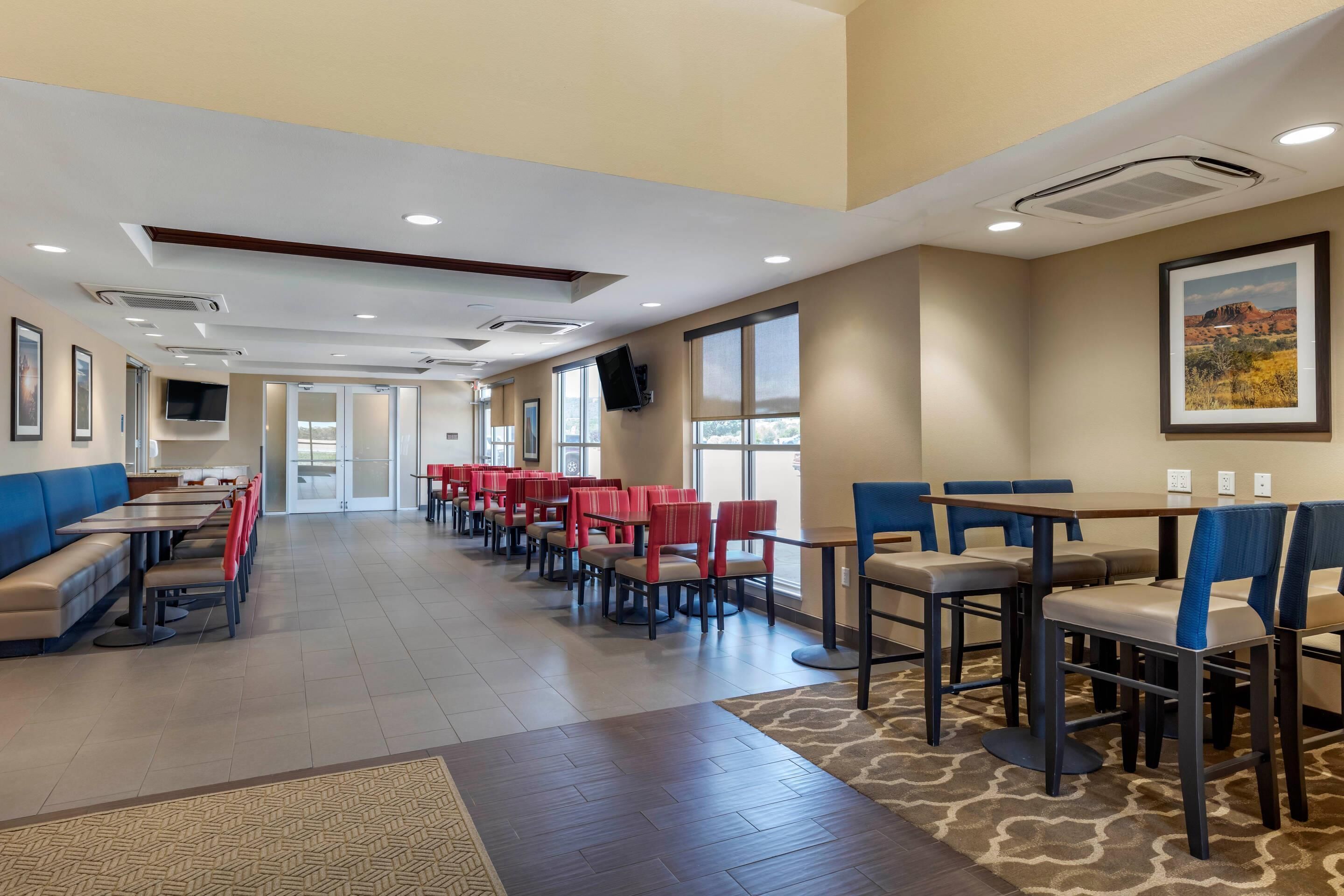 Free buffet breakfast