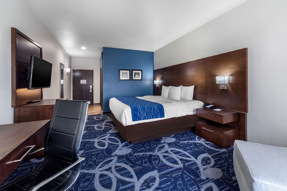 Standard Room, 1 King Bed, Non Smoking | 1 bedroom, premium bedding, in-room safe, iron/ironing board