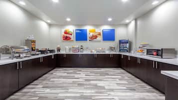 Petit déjeuner continental compris tous les jours
