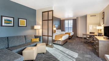 Suite, Multiple Beds, Non Smoking (Upgrade) | Premium bedding, pillowtop beds, in-room safe, desk