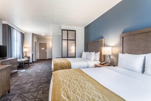 Suite, Multiple Beds, Non Smoking (Upgrade) | Premium bedding, pillowtop beds, in-room safe, desk